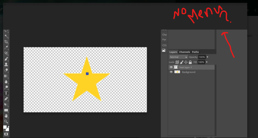 Using text tool causes top of screen to go blank · Issue 3127