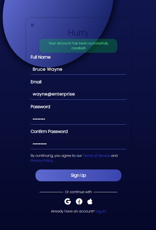 GitHub - DataDavee/Form-validation: A form that validates its inputs ...