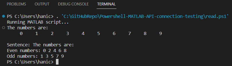 GitHub - me9hanics/PowerShell-MATLAB-API-connection-example: Example ...