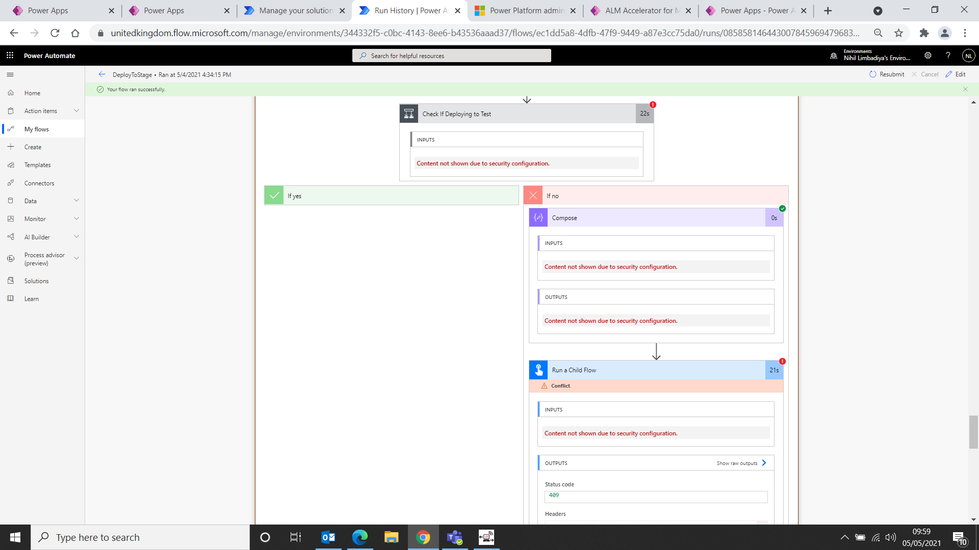 DeployToStage Flow Failed in ALM Accelerators for Makers · Issue #1003 ...