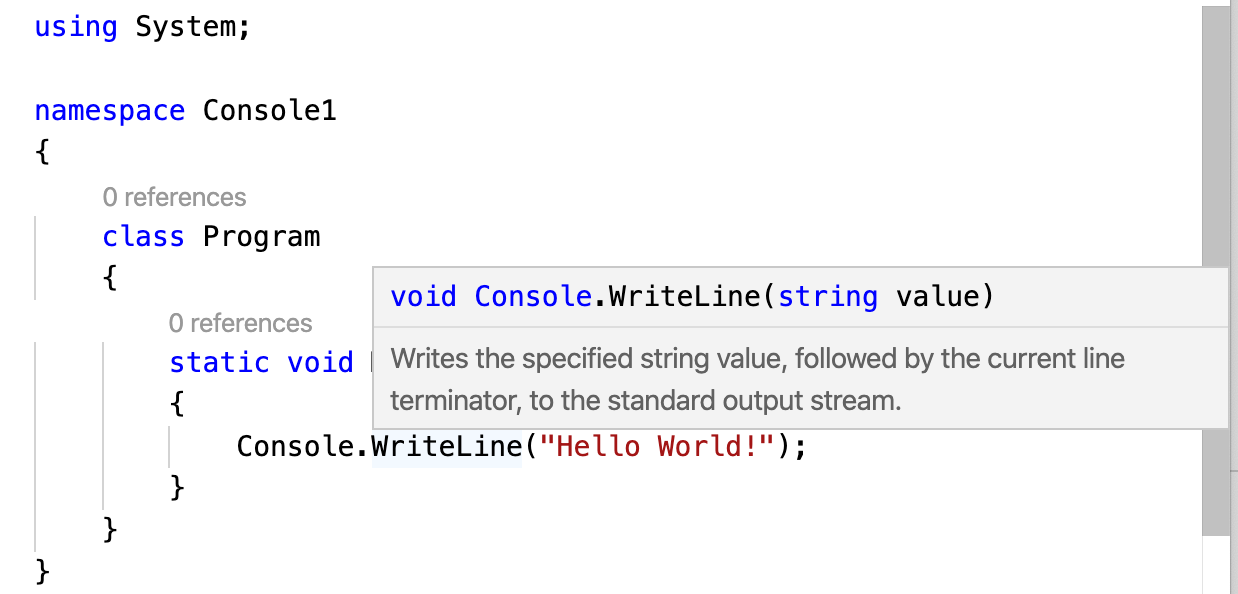 Help not always working for dotnet solution · Issue #103289 · microsoft ...