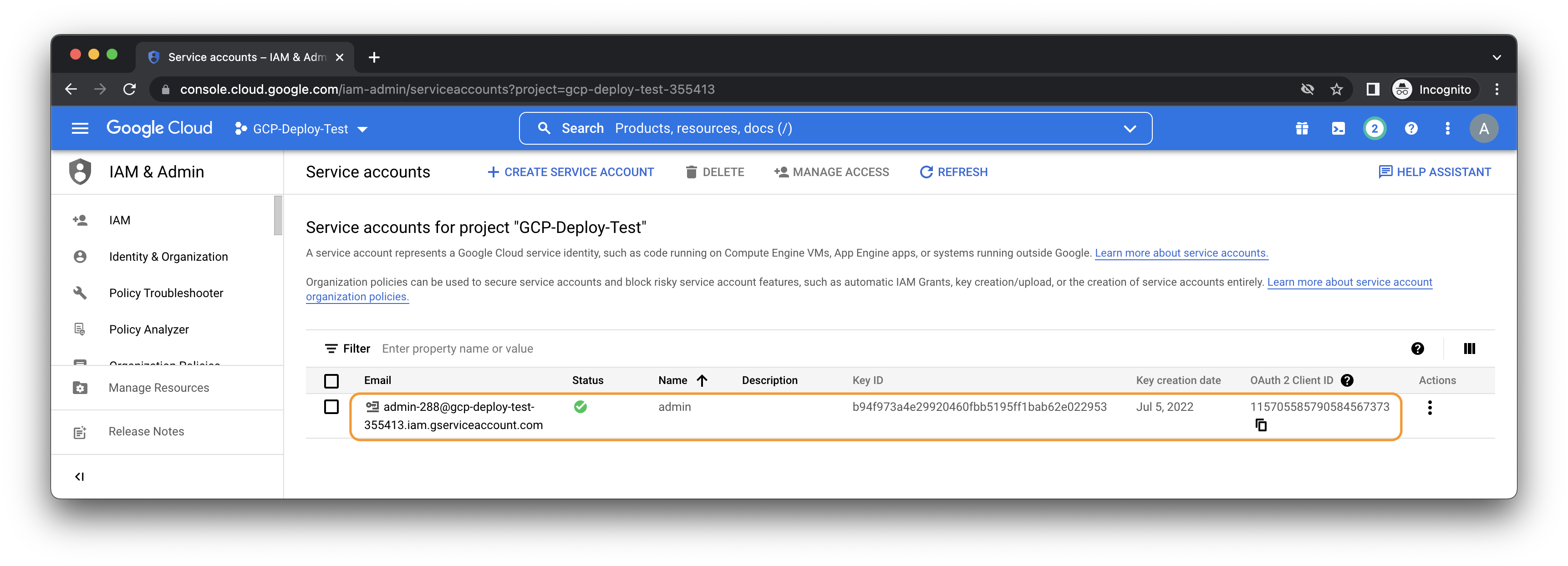 GCP Deploy 3