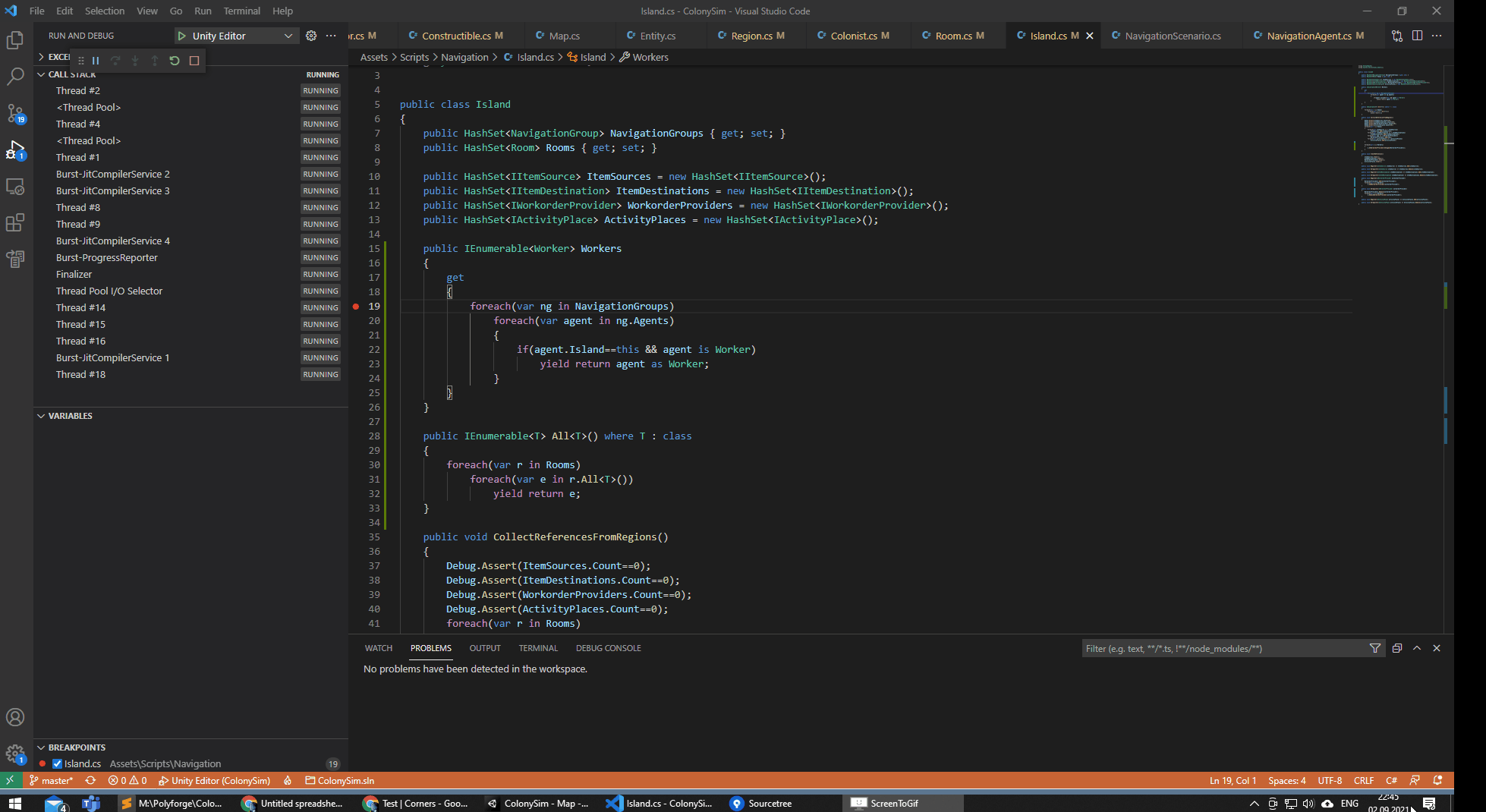 When hitting a breakpoint, VSCode must be unfocused and focused before it's  functional again · Issue #201 · Unity-Technologies/vscode-unity-debug ·  GitHub