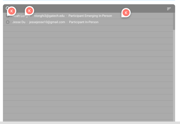Create applicants view table · Issue #2 · HackGT/registration2 · GitHub