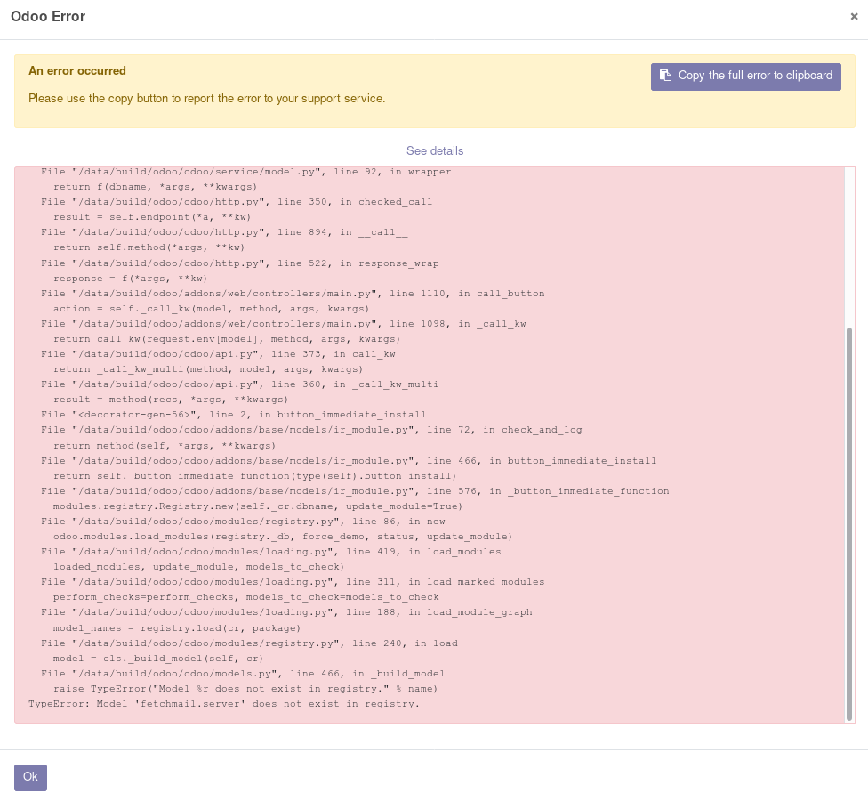 Installing l10n_it_edi