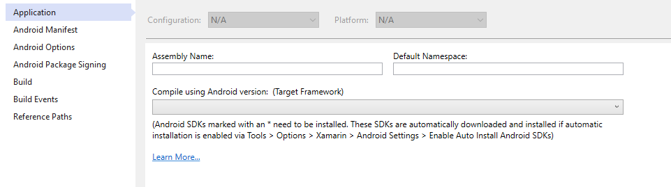 RemoveUseLatestSdkUsageHandler - Object reference not set to an ...