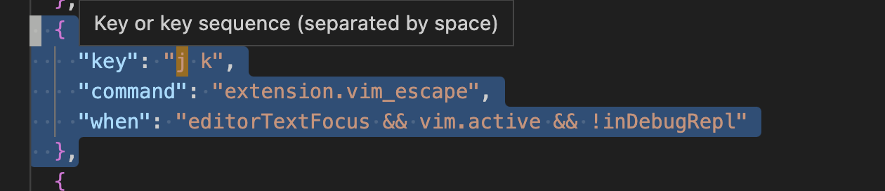 J does not work as expected in insert mode. · Issue #8433 · VSCodeVim ...