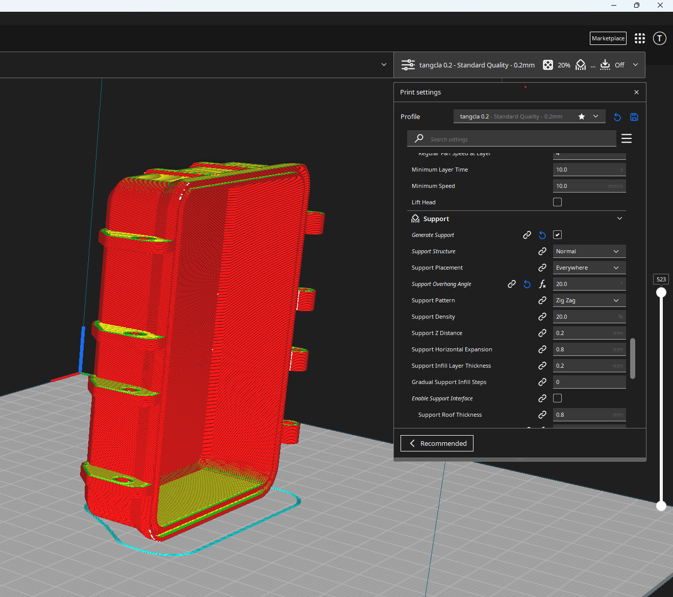 Normal supports not being generated · Issue #14658 · Ultimaker/Cura ...
