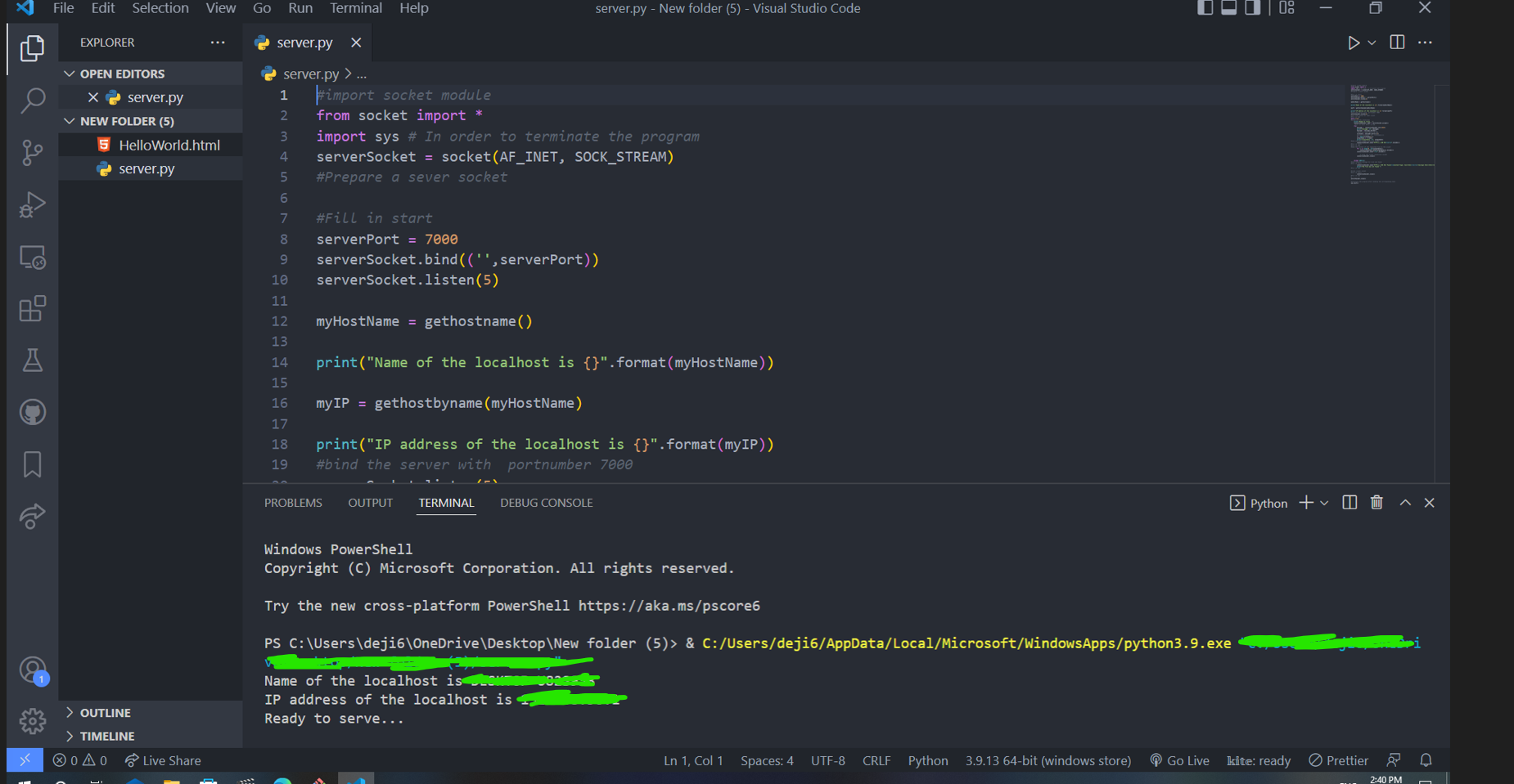 GitHub - DejiFN/Socket-Programming-gaia-Lab1-