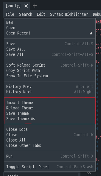 Theme with text editor · Issue #18126 · godotengine/godot · GitHub