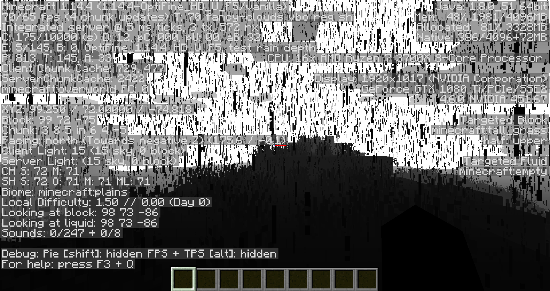 [1.16.1] [Shader] rain.depth toggle not working · Issue #4611 · sp614x ...
