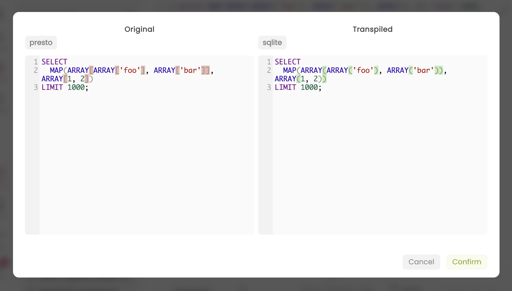 feat add formatted transpile view by czgu · Pull Request 1031