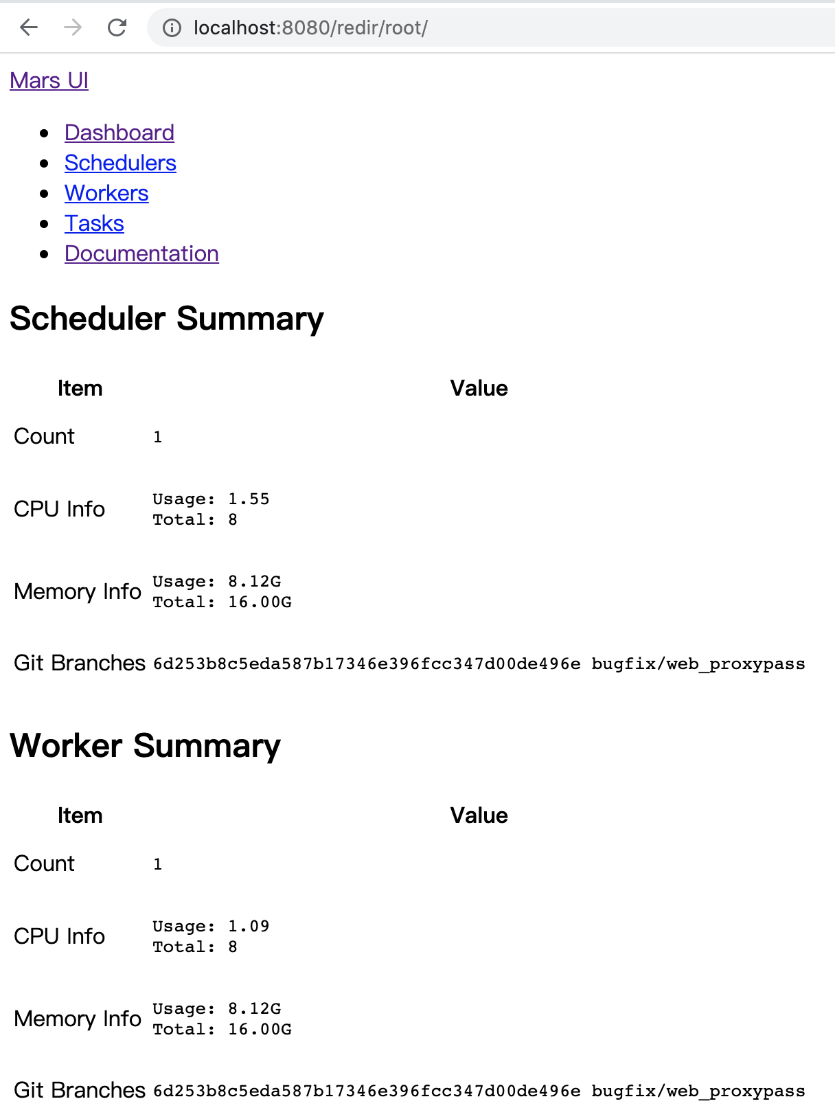 [BUG] Cannot load Mars Web correctly when under backward proxy · Issue ...