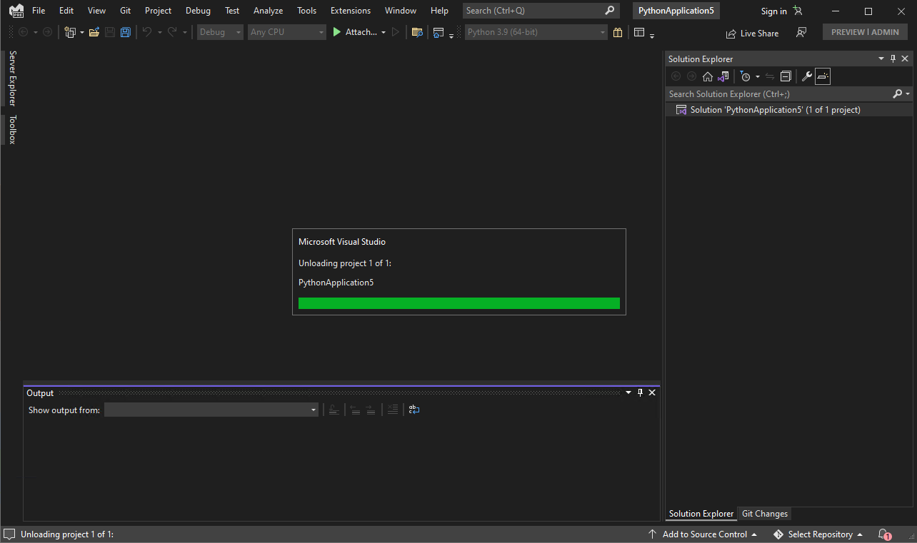 Failed to close VS. · Issue #6908 · microsoft/PTVS · GitHub