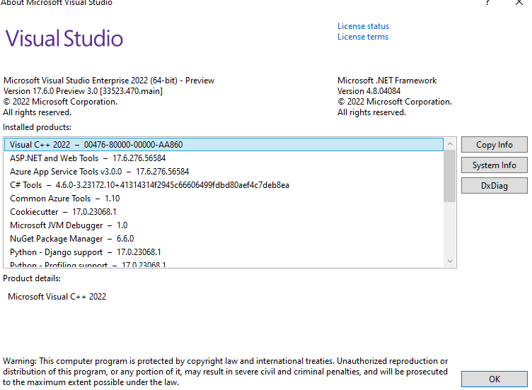 Feature is currently unavailable due to an internal error. · Issue ...