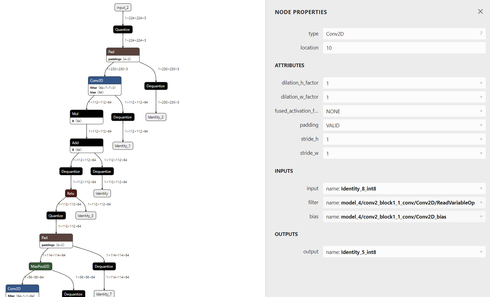 When pulling out layers from the model for extracting intermediate ...