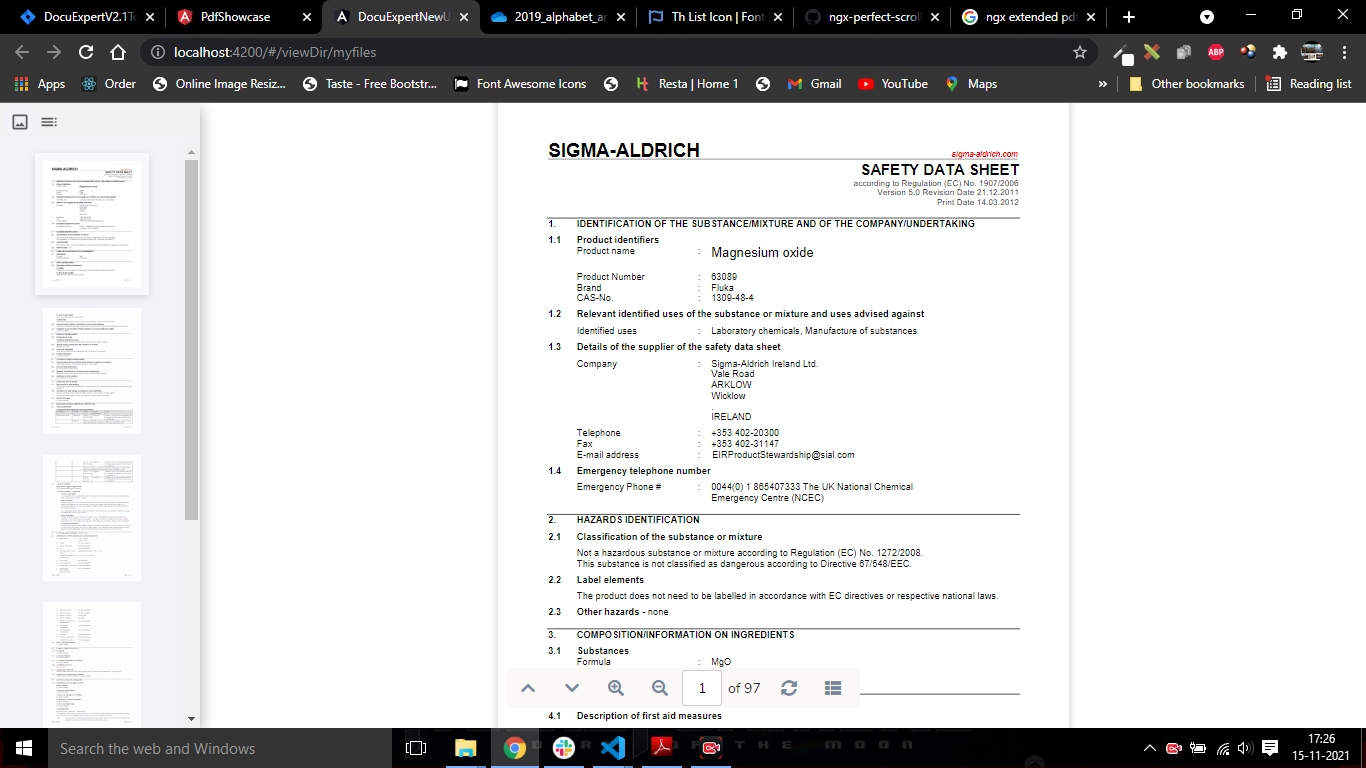 sidebar ngxperfectscrollbar issue · Issue 1017 · stephanrauh/ngx