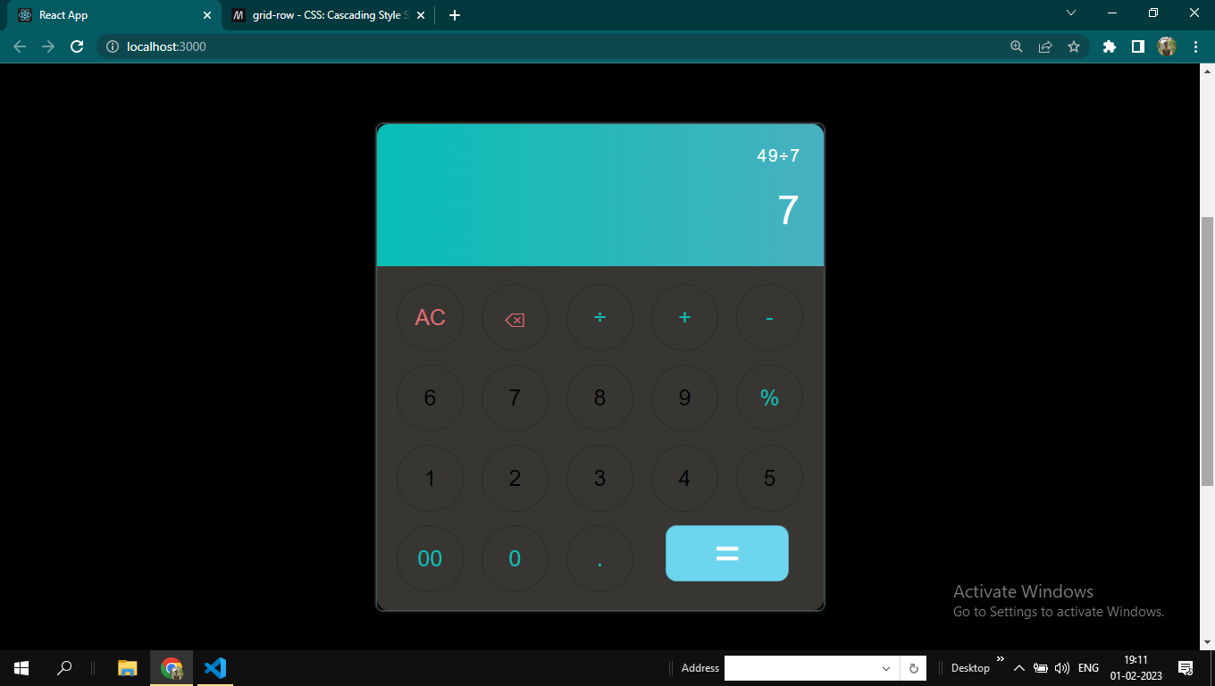 GitHub - PratikChapke/Calculator-React-App: Calculator provides simple ...
