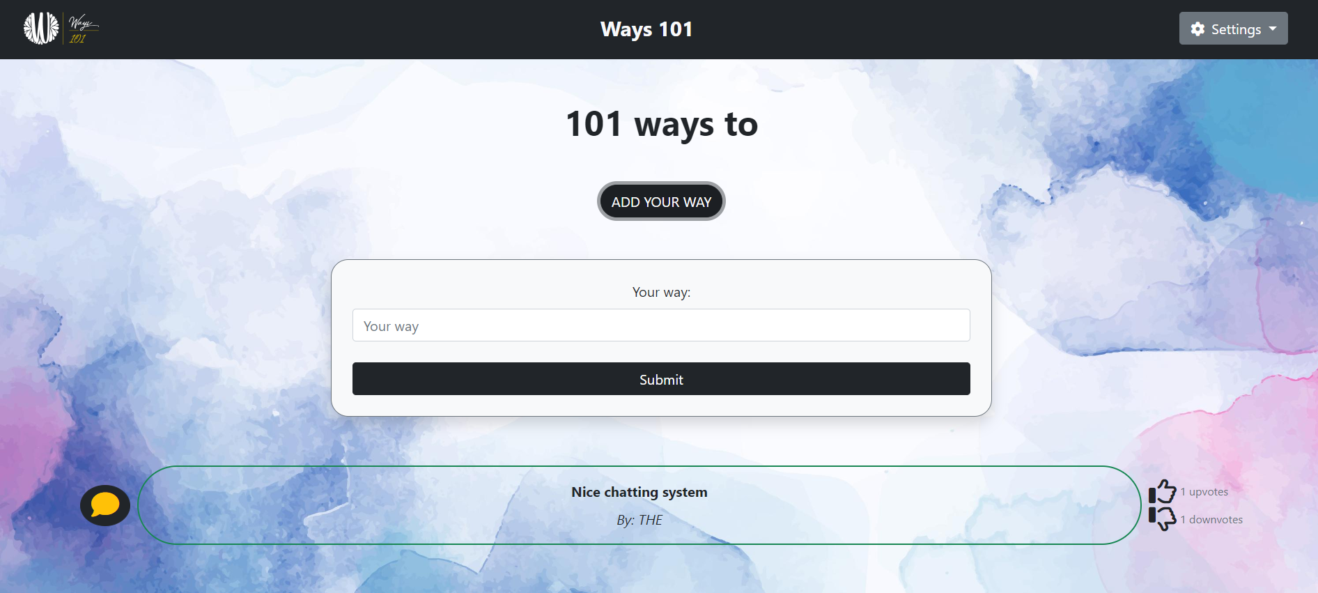 GitHub - Vansh-Khandelwal/Ways101: ways 101 website