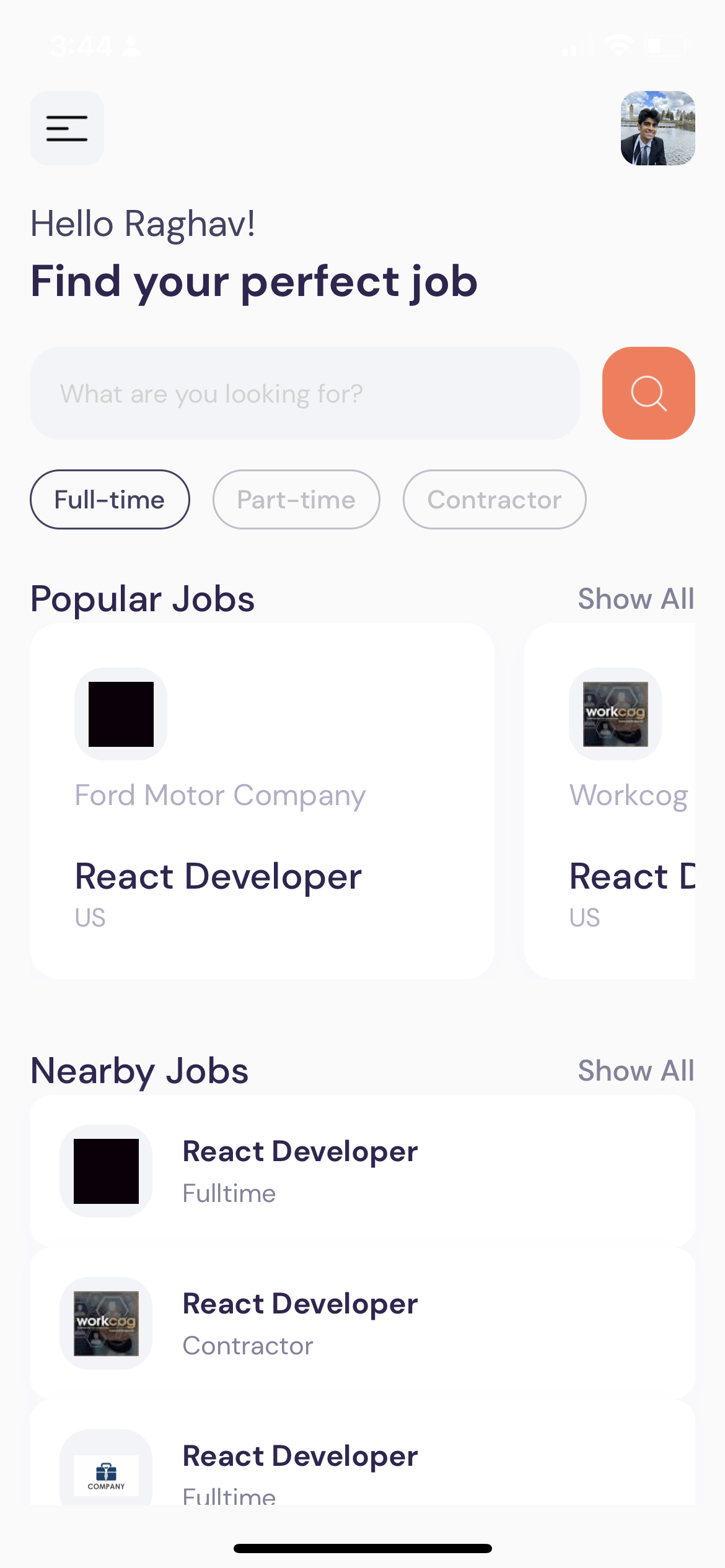 GitHub raghavpuri2007/JobSearch A mobile app to search for jobs