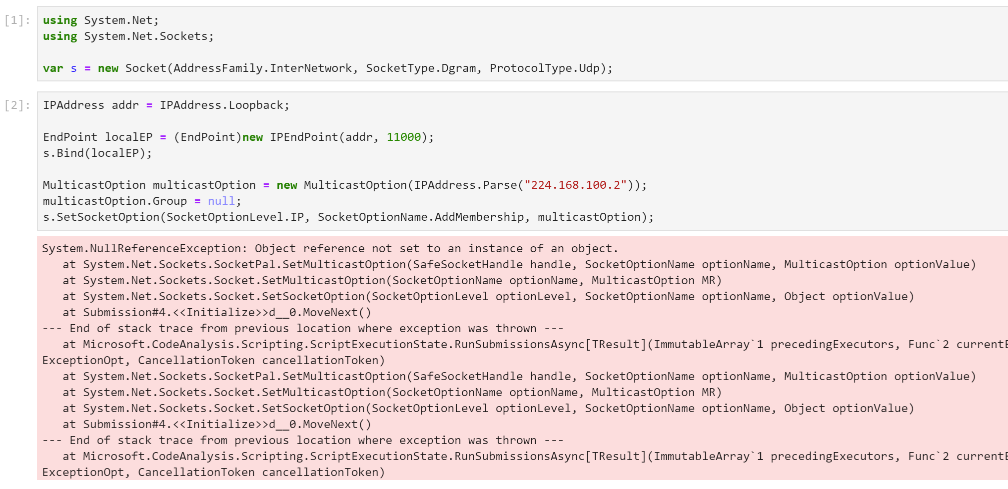 MulticastOption Group setter should not allow null · Issue #32490 ...