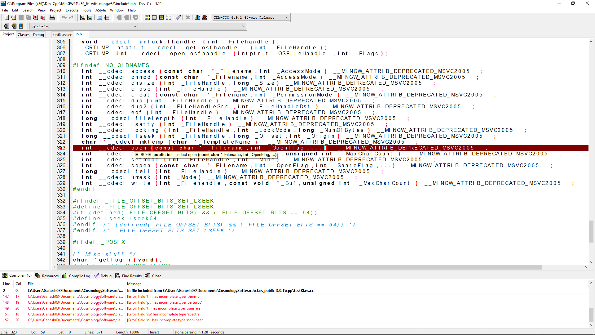 Running Class on Windows 10 · Issue #413 · lesgourg/class_public · GitHub