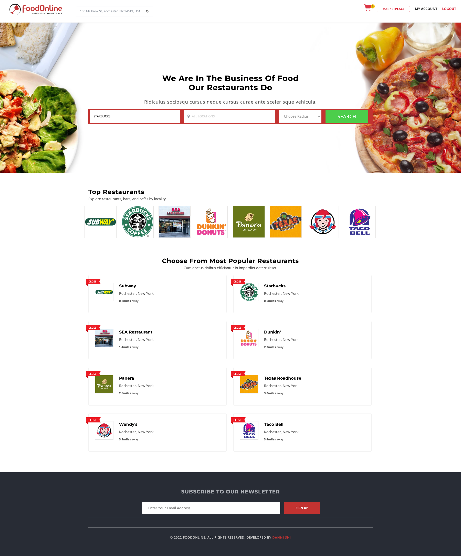 GitHub - DanniBot/Online-Food-Ordering-Platform-Django: A full-stack ...