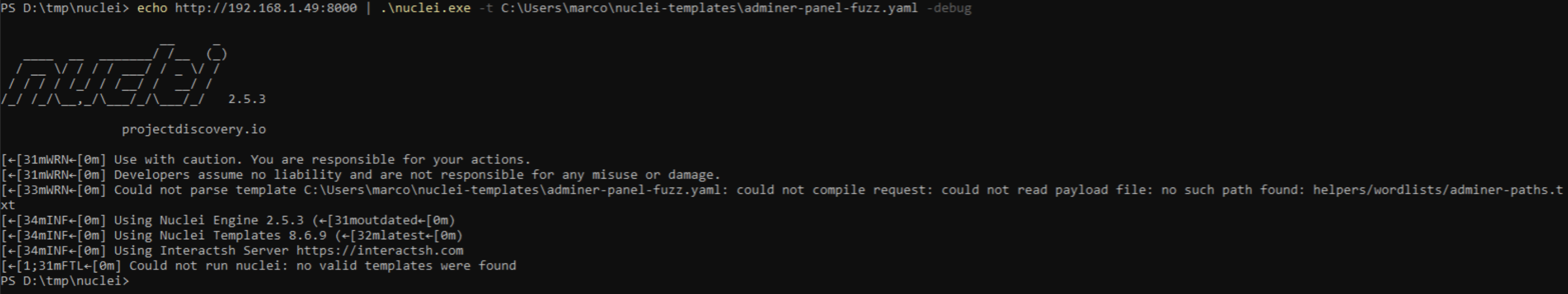 Payloads are not loading on windows system · Issue #1338 ...