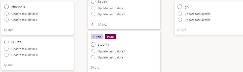 Creation checklist is not ordered properly in planner tasks · Issue ...
