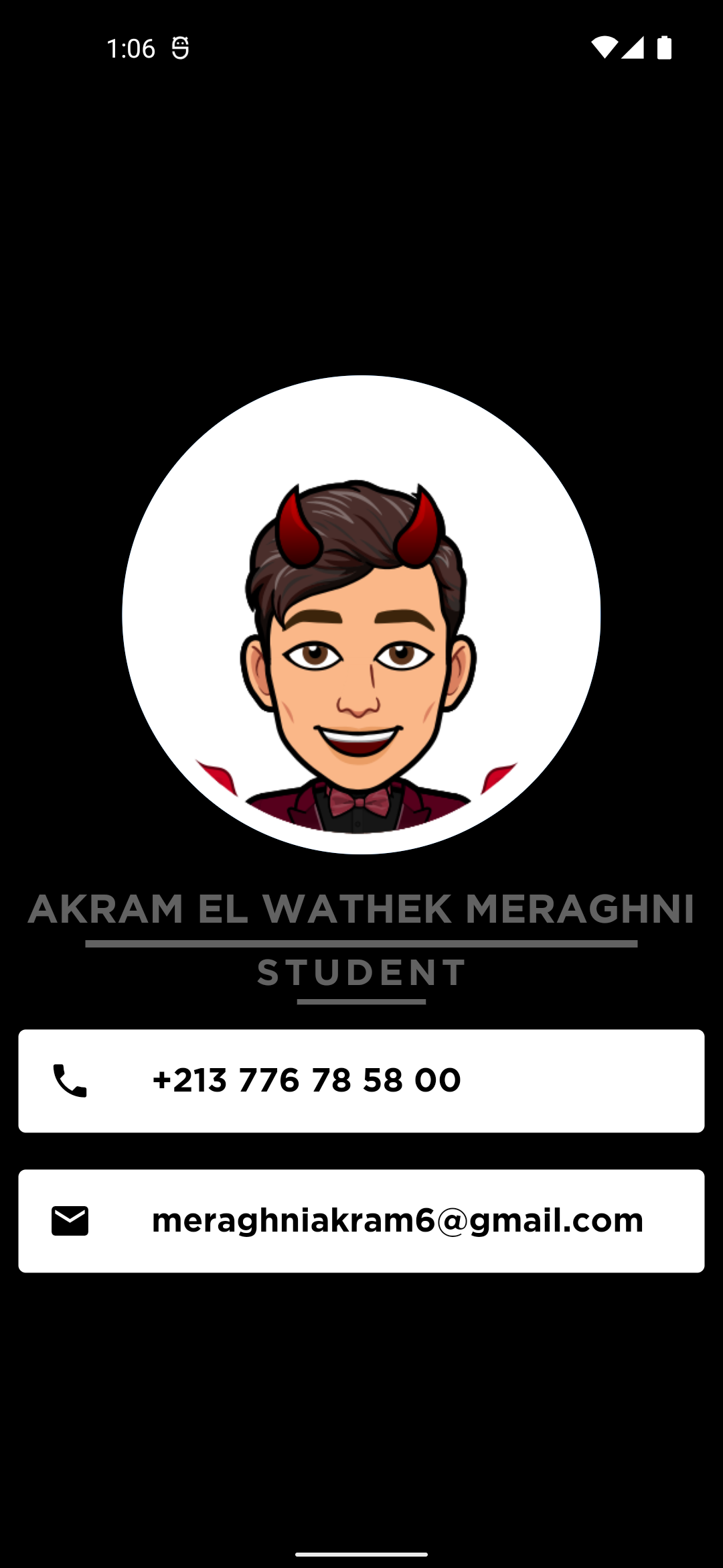 Github Merakram Mycard