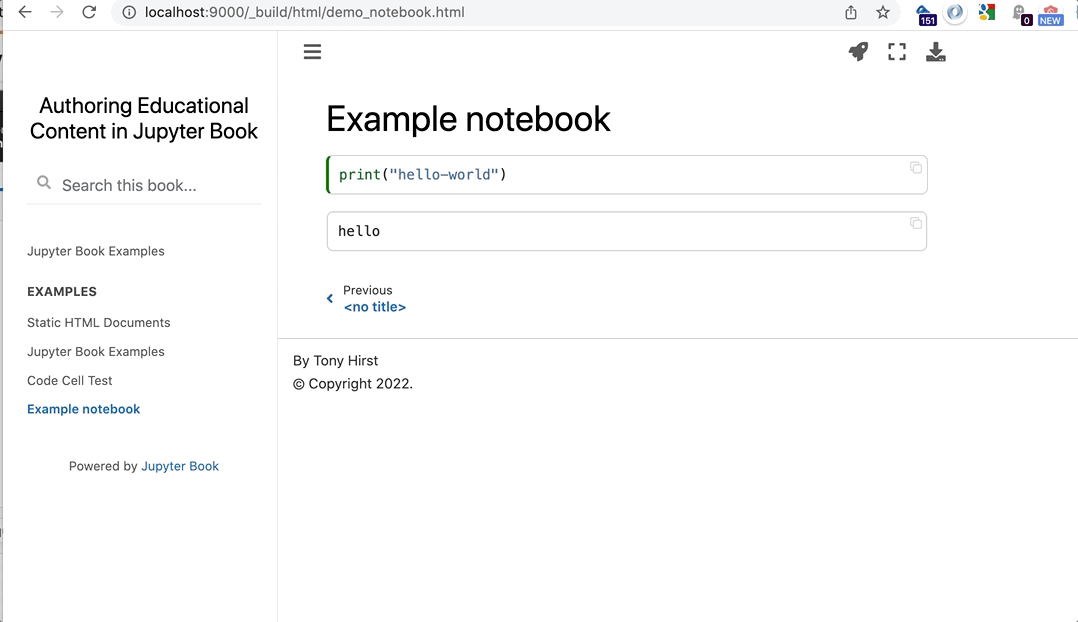 Launch in JupyterLite · Issue #1661 · jupyter-book/jupyter-book · GitHub