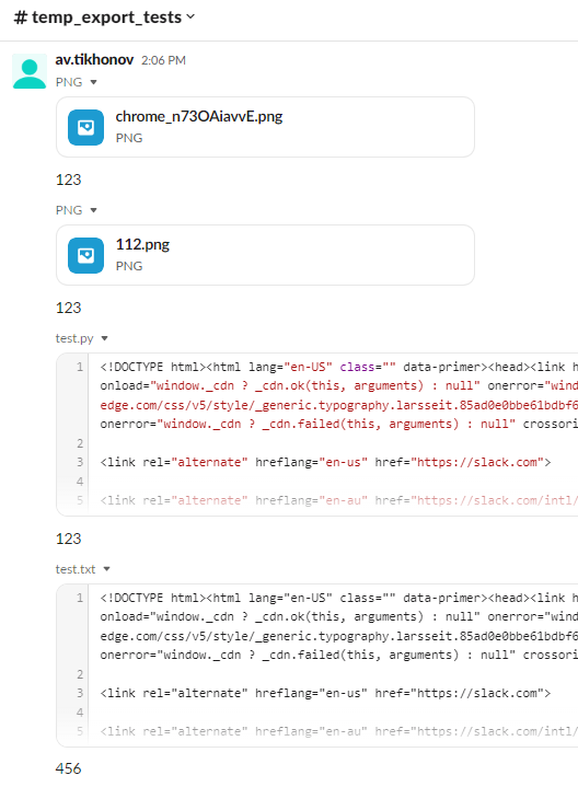 Files are missing after import · Issue #1 · mrmoneyc/slack-exporter ...