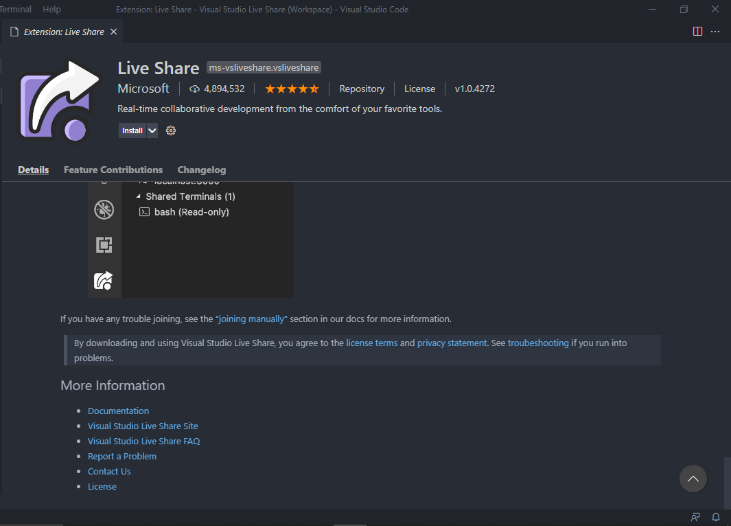 Live share not going away · Issue #4306 · microsoft/live-share · GitHub