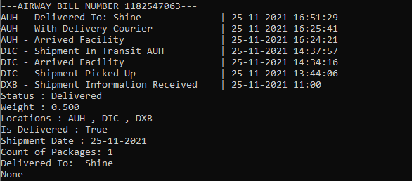 GitHub - bedros-p/Elite-Express-Tracking: Track Your Elite Express ...