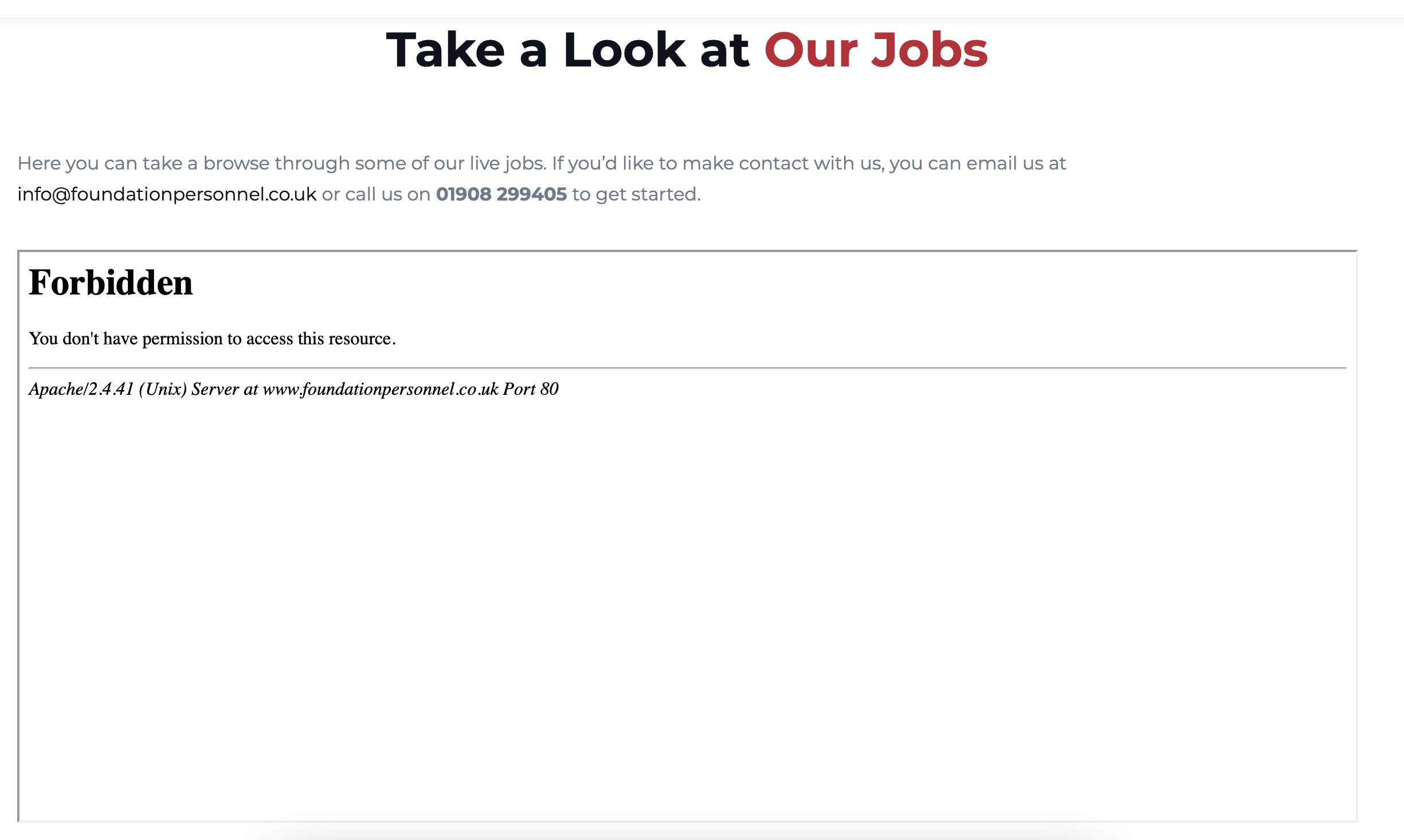 Career Portal Forbidden · Issue 383 · bullhorn/careerportal · GitHub