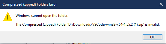 VS Code will not install · Issue #122612 · microsoft/vscode · GitHub