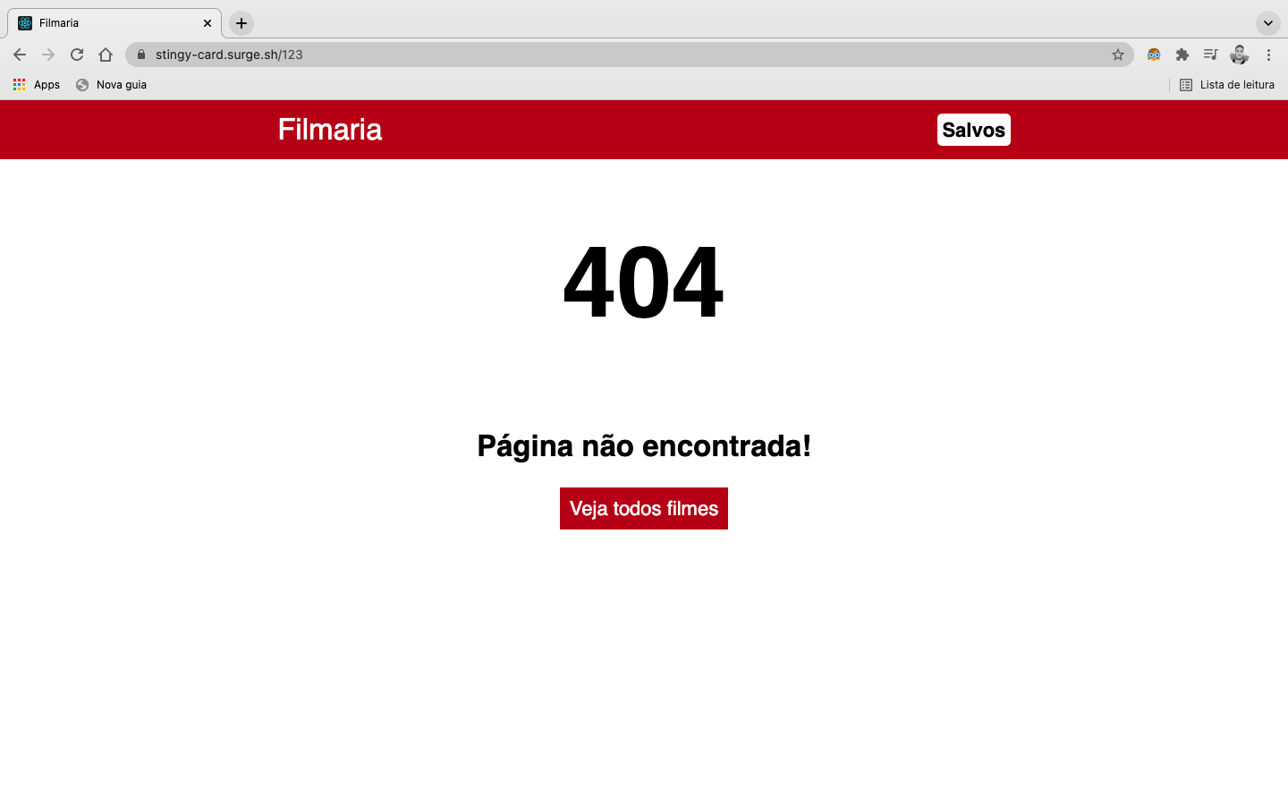 Github yaranascimento filmaria