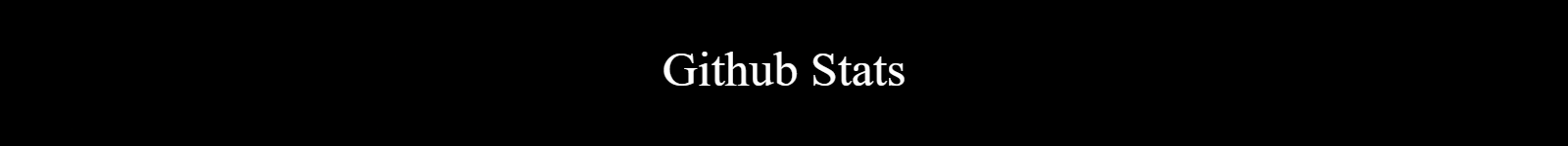 Github_Stats