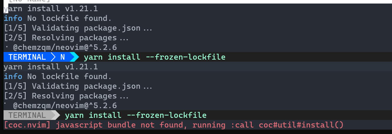 有替换 yarn --install 的安装方式吗？ · Issue #2383 · neoclide/coc.nvim · GitHub
