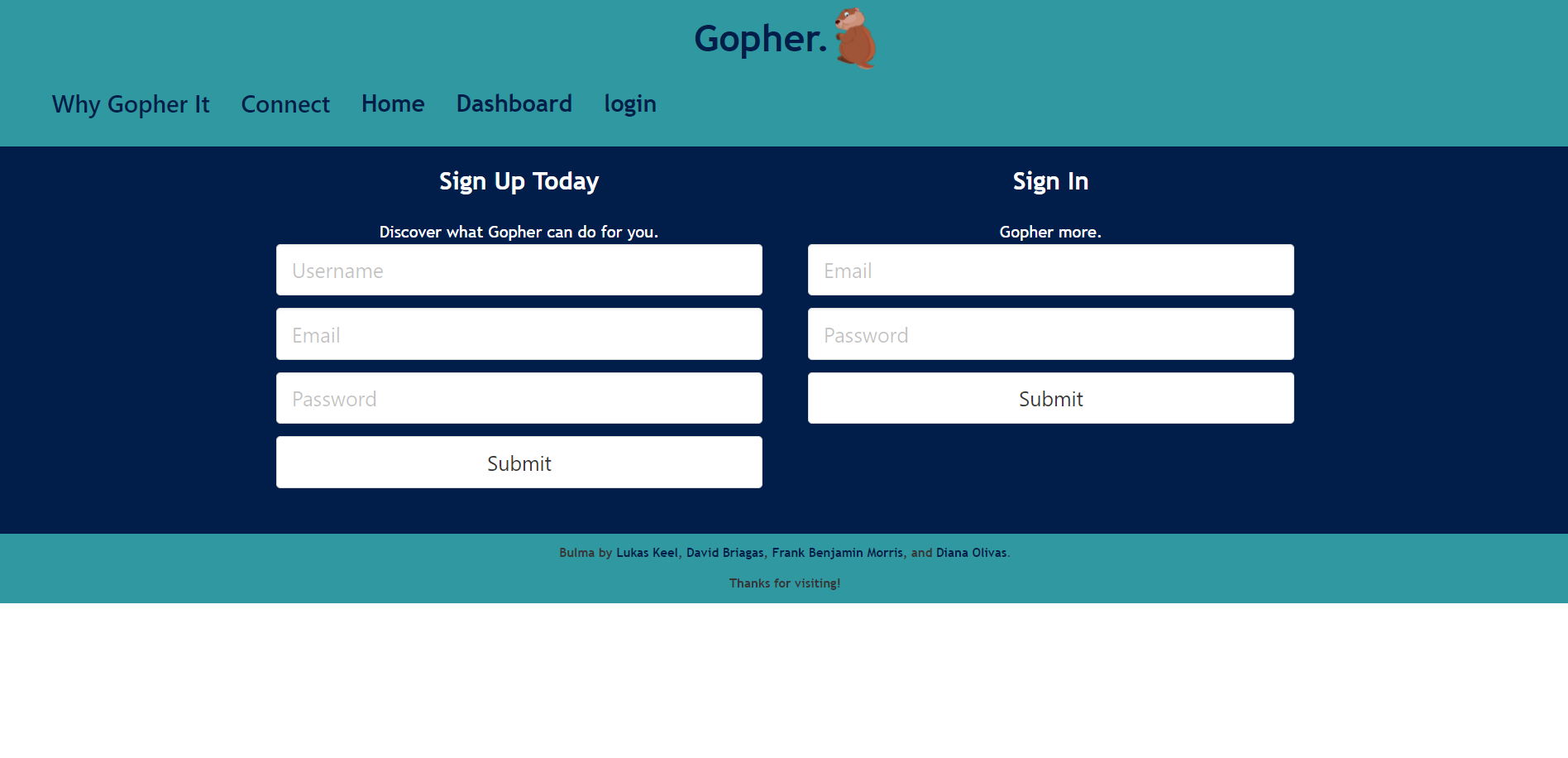 GitHub - BriagasD98/Gopher-2.0: A Social-Media application based on the ...