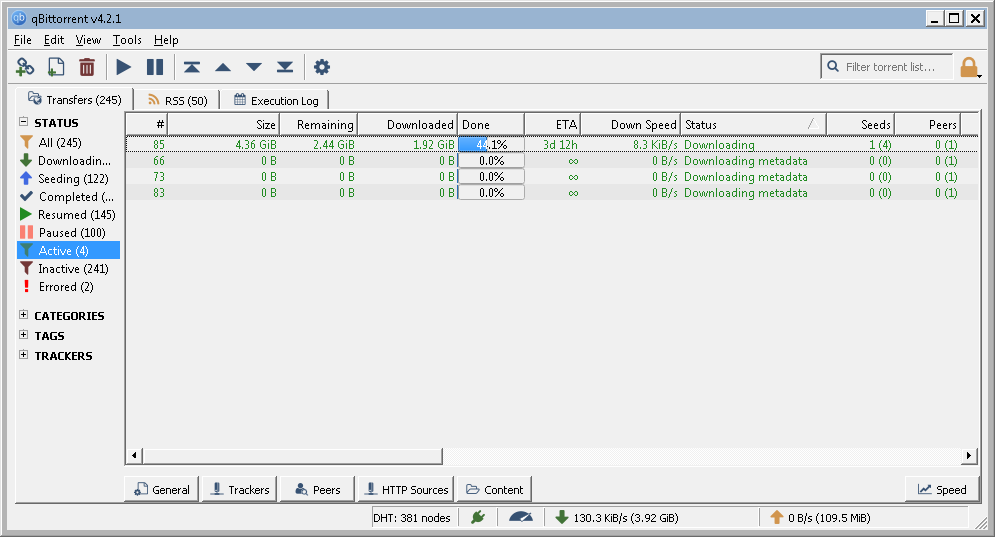 qbittorrent not downloading