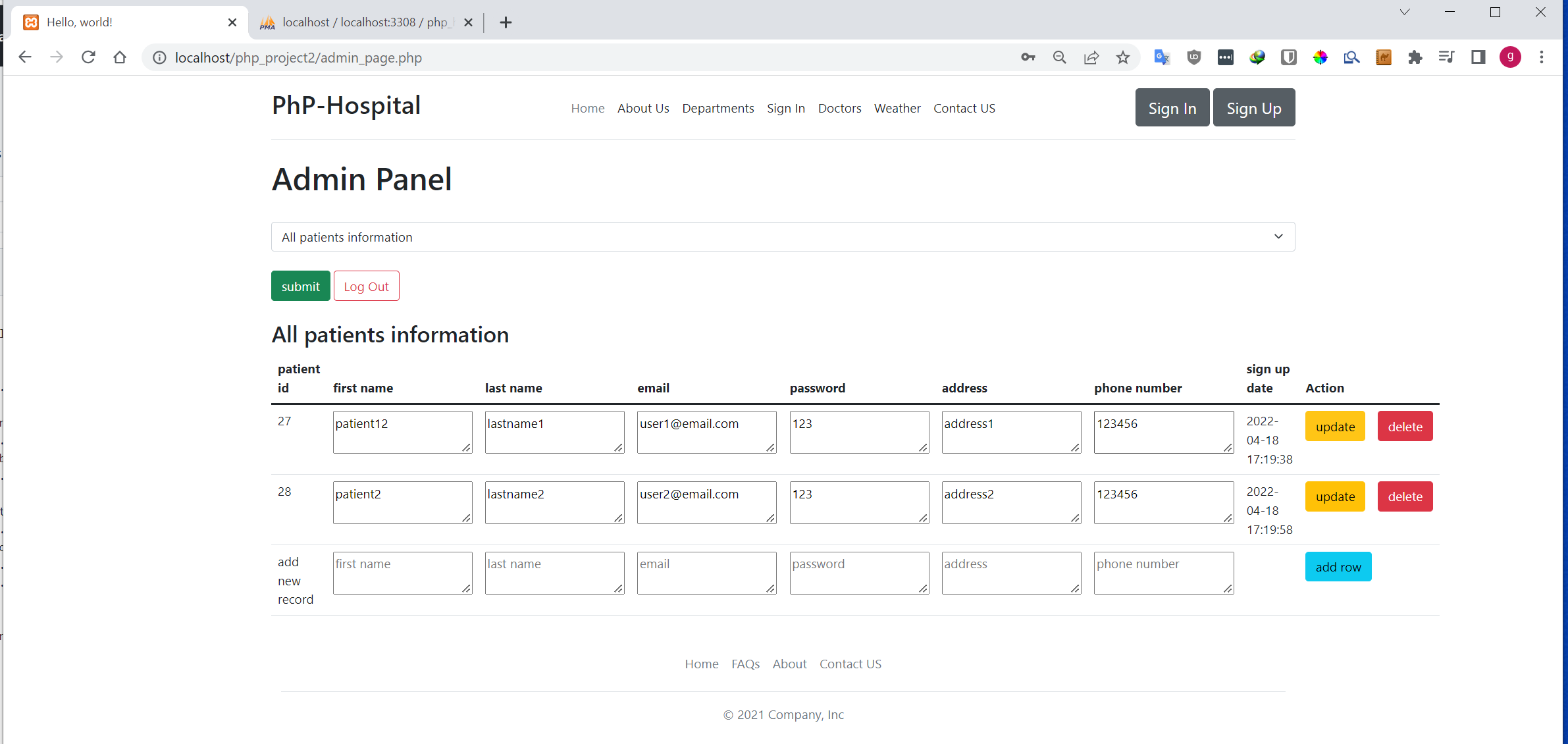 GitHub - gurayD1/Hospital_php_web_application · GitHub