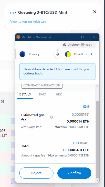 view-token-on-arbiscan