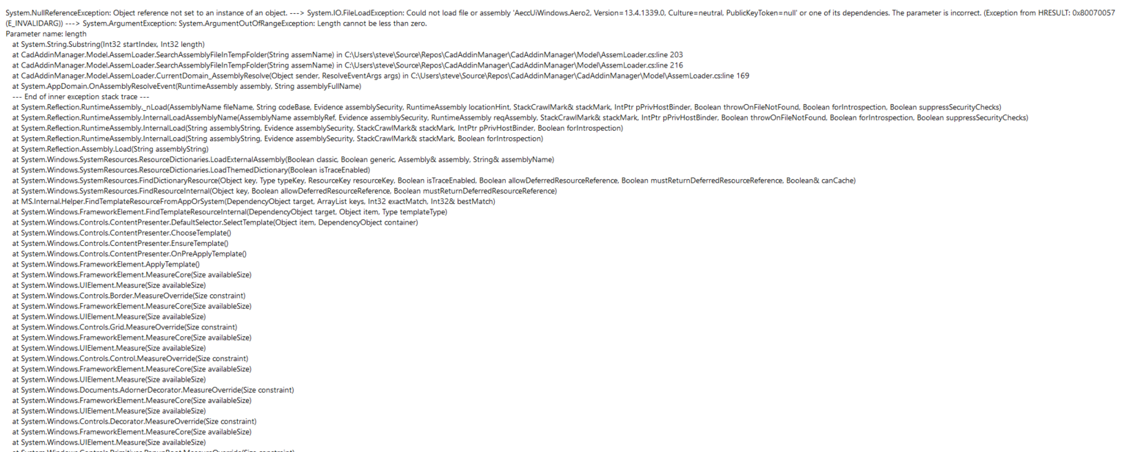 Custom WPF Tooltip Throws Error and Locks up Civil 3D · Issue 2