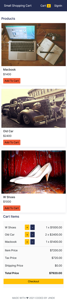 GitHub - JWD-activity/shoppingCart