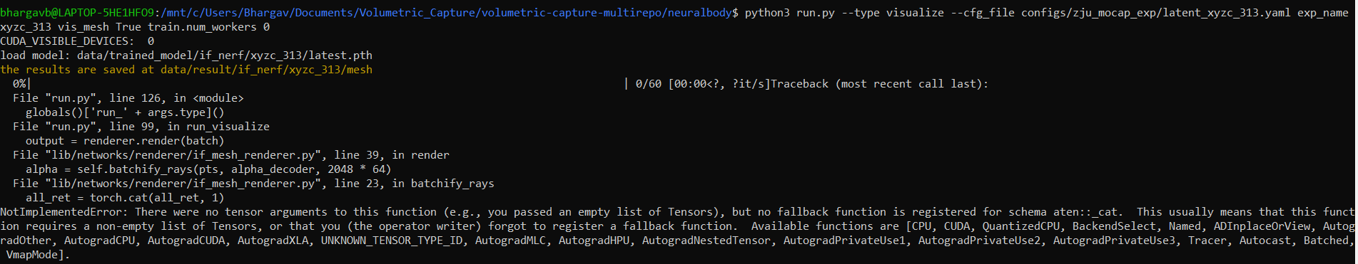 Error when visualizing mesh with ZJU-MoCap · Issue #84 · zju3dv ...