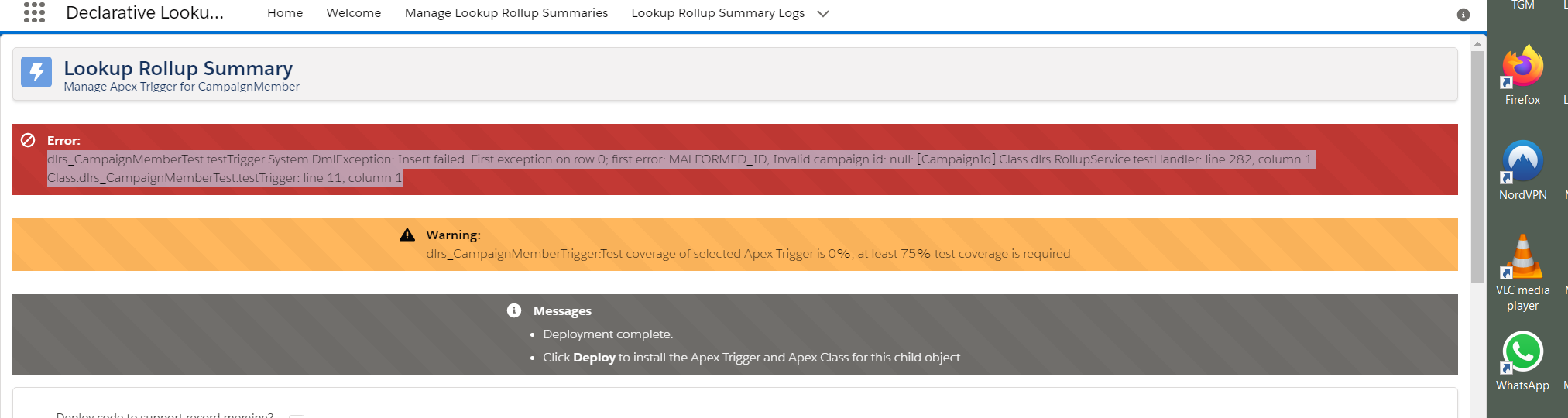 MALFORMED_ID, Invalid campaign id null · Issue 879 ·