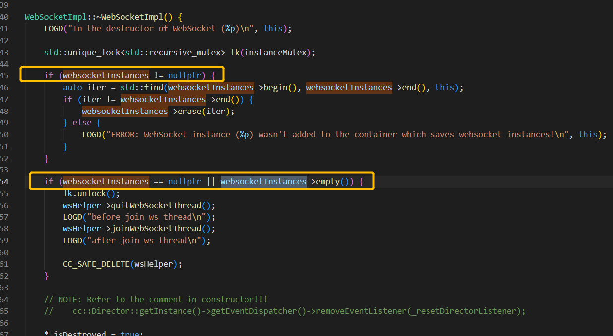[3.5.2] websocket crash · Issue #11828 · cocos/cocos-engine · GitHub