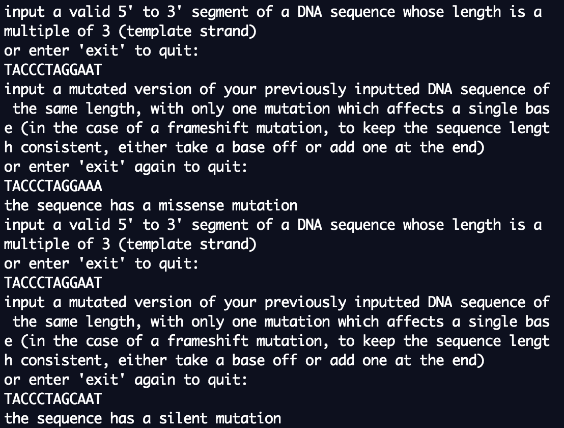 GitHub msaat/mutationdetector A Java program that detects what kind