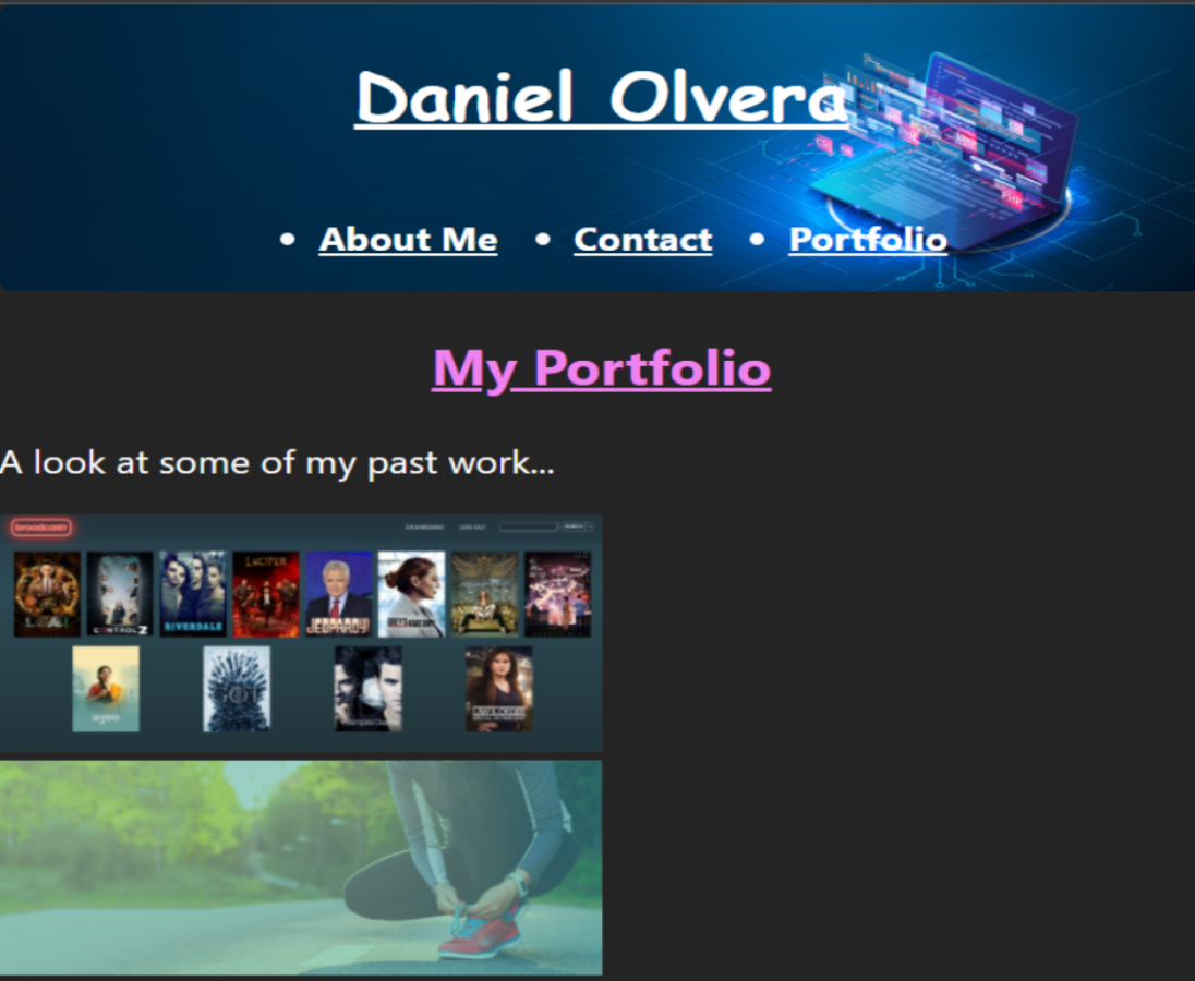 GitHub - danielolvera21/portfolio-react: new REACT portfolio for ...